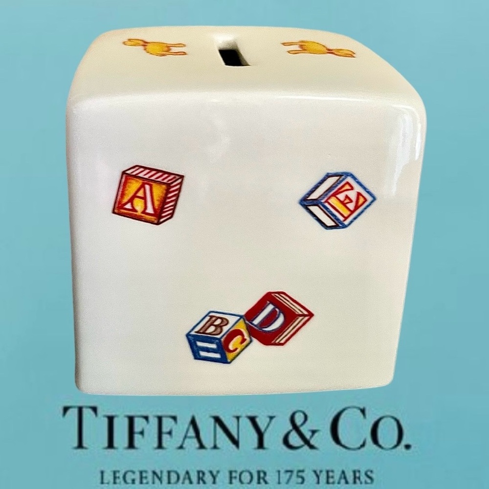 Vintage Tiffany & Co. Ironstone Bank